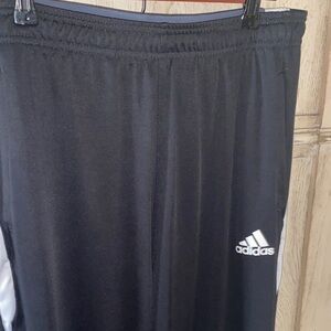 Adidas Climate Athletic pants, stretch waist, side pockets Size Large